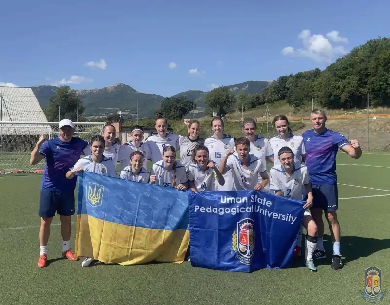 Українки серед лідерів Європи: футболістки з Умані вибороли бронзу студентського чемпіонату