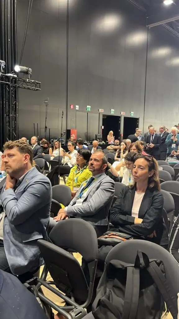 Умань зміцнює позиції на міжнародній арені: очільниця міста презентувала бачення розвитку на URC2025 у Римі