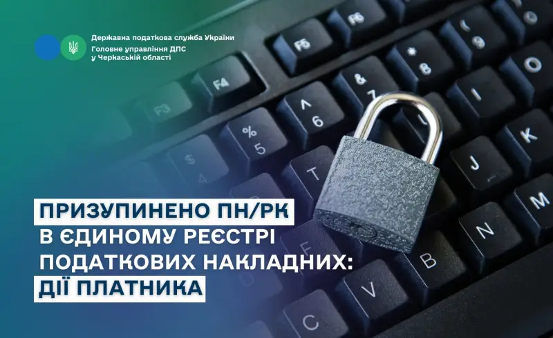 Призупинення реєстрації податкової накладної: як діяти платнику